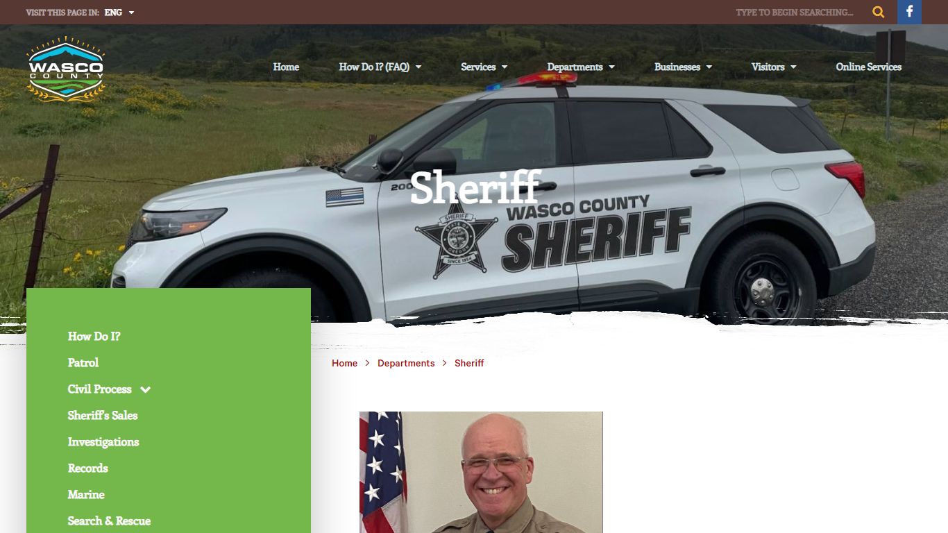 Sheriff - Wasco County, Oregon